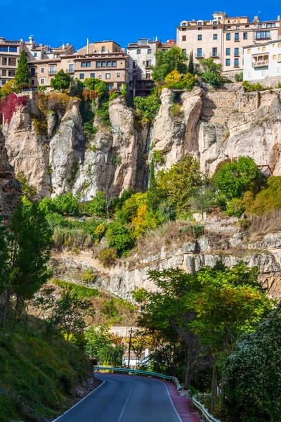 Domy v cuenca, Španělsko — Stock fotografie