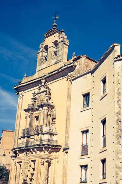 Parador nacional de Cuenca en Castilla La Mancha, España . — Foto de Stock