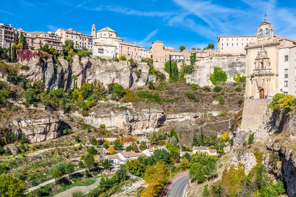 Fantastiska Spanien - city på klippan klippor - cuenca — Stockfoto
