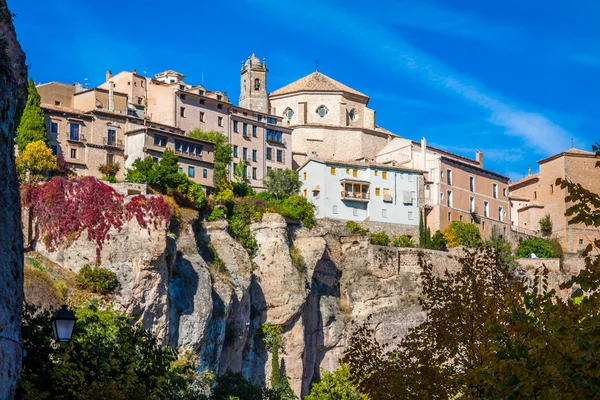 Houses hung in cuenca, Spain — Stock Photo, Image