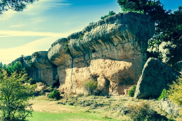 A ciudad encantada (elvarázsolt város), cuenca (Spanyolország) — Stock Fotó