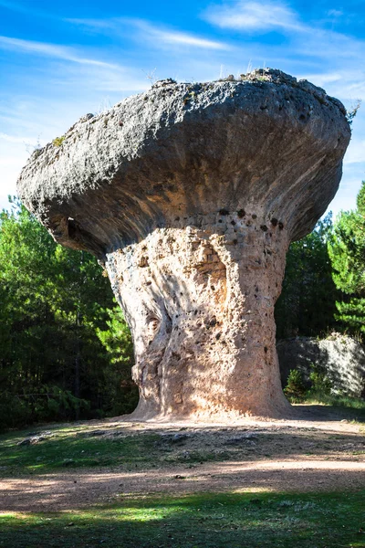 The Ciudad Encantada (Enchanted City), geological site in Cuenca — Stock Photo, Image