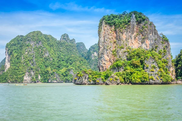 Bela paisagem do Parque Nacional Phang Nga na Tailândia — Fotografia de Stock