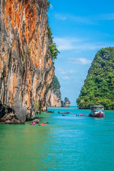 Όμορφο τοπίο της phang nga εθνικό πάρκο στην Ταϊλάνδη — Φωτογραφία Αρχείου