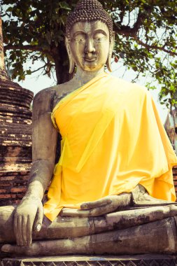 Wat Yai Chaimongkol, Ayutthaya, antik Buda