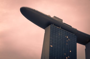 Singapur, 20 Aralık 2013: Marina Bay Sands Resort Hotel 