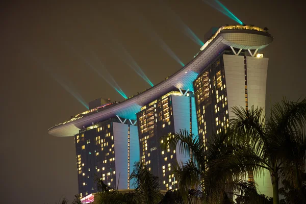 Singapur, prosinec 20,2013: nová Marina Bay Sands resort na — Stock fotografie