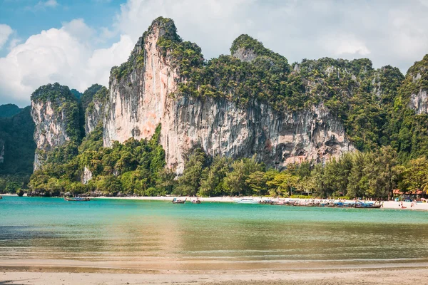 Plaży Railay w krabi Tajlandia — Zdjęcie stockowe