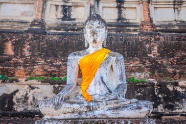 Buda, Tapınak, Wat Yai Chai Mongkol Ayutthaya, Thail içinde
