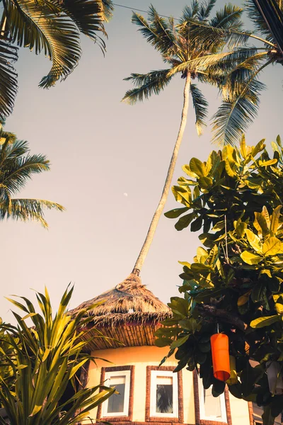 Hanging colorful celebration decorative element in the Krabi ,Th — Stock Photo, Image