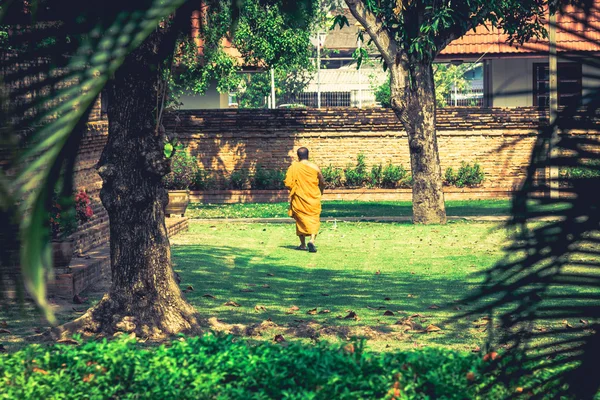 Monge tailandês — Fotografia de Stock