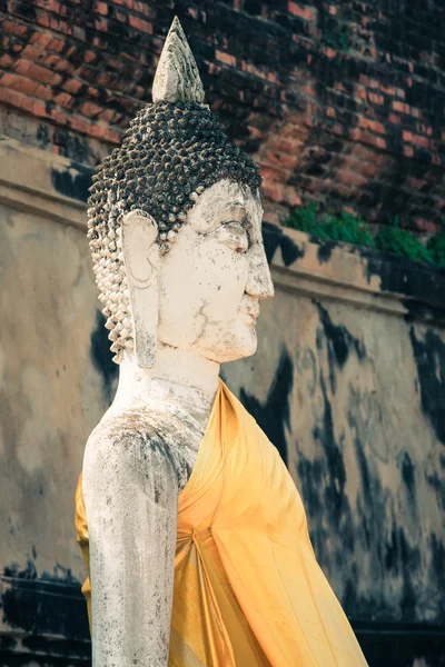 Buddha staty i Ayutthaya Thailand — Stockfoto