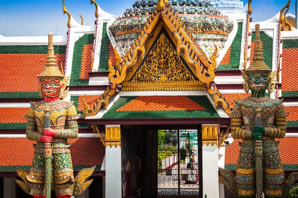 Démon Gardien à Wat Phra Kaew Grand Palace Bangkok — Photo