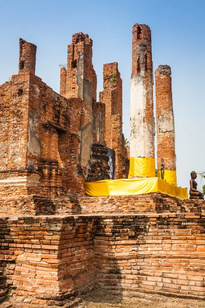 Ayutthaya Historical Park, Ayutthaya, Thailand. — Stock Photo, Image