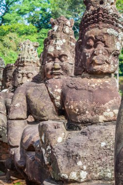 Yüz. Angkor Wat Angkor Thom. Kamboçya