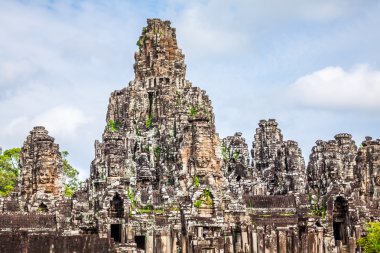 angkor tapınakta Bayon thom, cambodia