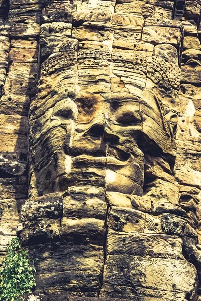 Stenen muurschilderingen in Angkor wat, Cambodja — Stockfoto