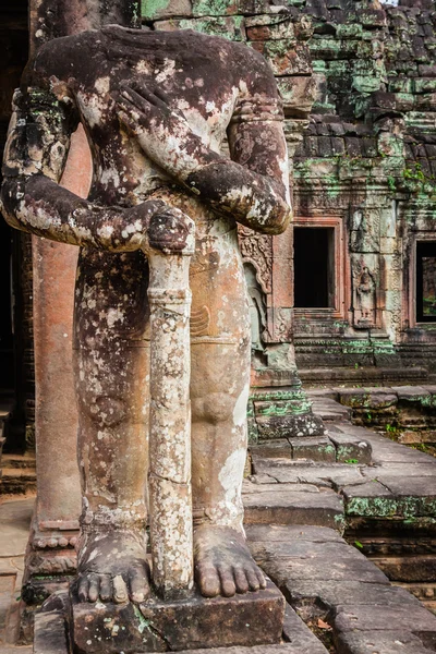 カンボジアのアンコールトムのプラ ・ カーン寺院の遺跡 — ストック写真