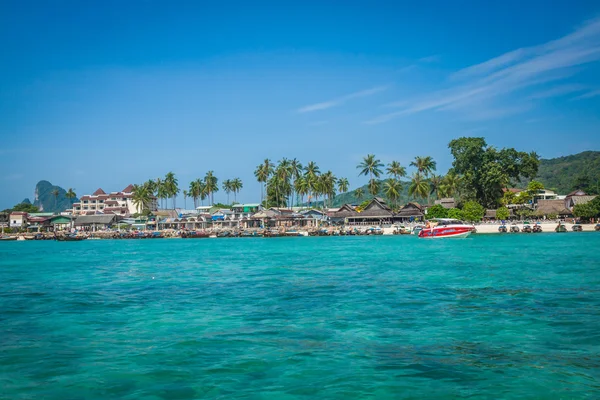 Phi phi insel in andaman meer, phuket, krabi, thailand — Stockfoto