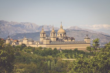 Kraliyet koltuğu, San Lorenzo de El Escorial, tarihsel residence
