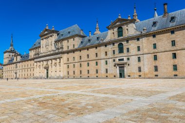 İspanya, Madrid yakınlarındaki San Lorenzo de El Escorial Kraliyet Manastırı