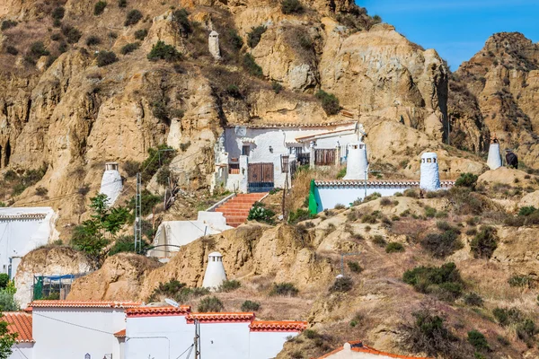 Guadix, byarna i provinsen Granada Andalusien, södra — Stockfoto