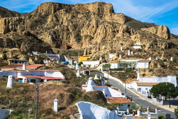 Guadix, byarna i provinsen Granada Andalusien, södra — Stockfoto