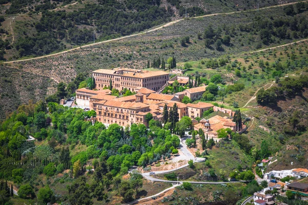 Opactwo Sacromonte w Granada, Andaluzja, Południowa Hiszpania — Zdjęcie stockowe