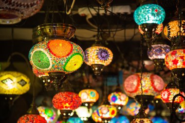 Arapça lambalar ve fenerler Marrakesh, Morocco