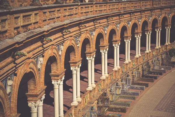 Plaza de Espana, Siviglia, Spagna. — Foto Stock