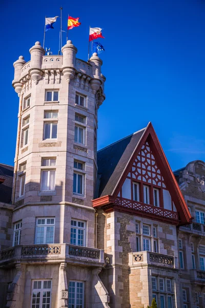 Magdalena palace i santander, Kantabrien, Spanien — Stockfoto