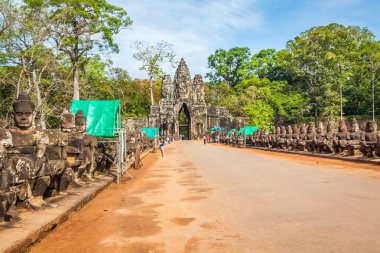 Angkor wat, Kamboçya, 15 Aralık, 2013:Angkor wat Tapınağı Cambod