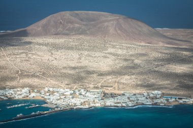 Graciosa Island Mirador del Rio, Lanzar bölümünün görünümünü