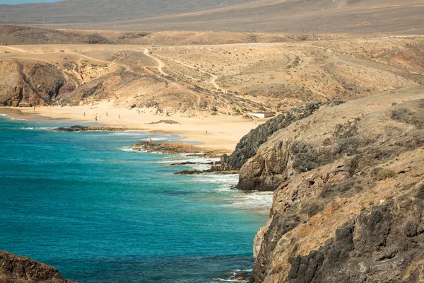 Lanzarote El Papagayo Playa Beach in Canary Islands — Stock Photo, Image