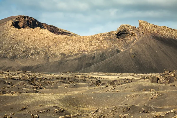 National Park Timanfaya on the island of Lanzarote, Canary Islan — Stock Photo, Image