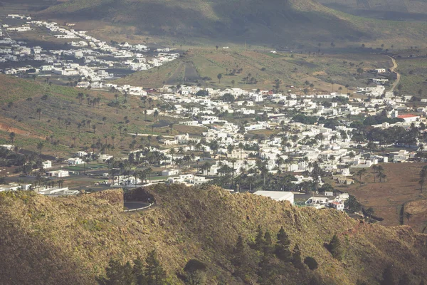 La Haria en Lanzarote - destino turístico popular . — Foto de Stock