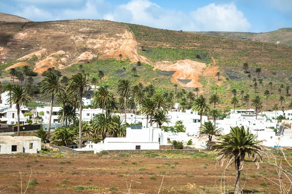 La Haria in Lanzarote - popular tourist destination. — Stock Photo, Image