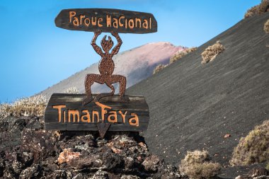 Timanfaya Milli Parkı lanzarote, Kanarya Adaları, İspanya