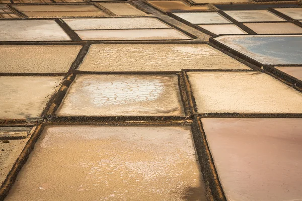 Salt works of Janubio, Lanzarote, Canary Islands — Stock Photo, Image