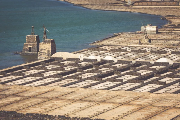 Sale di Janubio, Lanzarote, Isole Canarie — Foto Stock