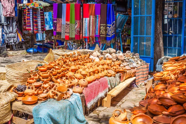 Negozio di souvenir marocchino Africa — Foto Stock