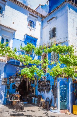 Chefchaouen eski Medine, Fas, Afrika