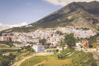 Havadan görünümü: Chefchaouen, Morocco
