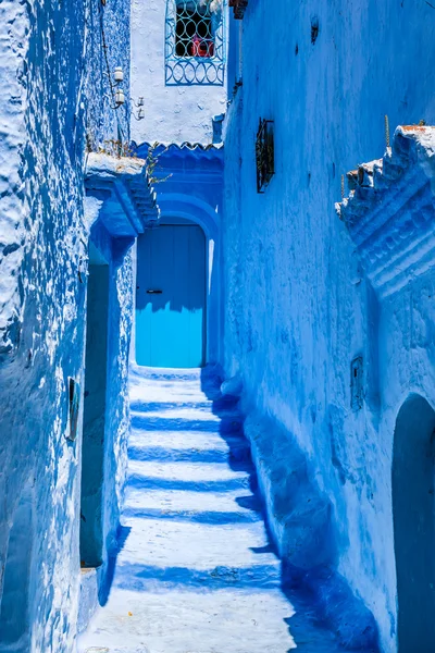 Chefchaouen starych medina, Maroko, Afryka — Zdjęcie stockowe