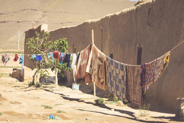 Villaggio di Ouarzazate, Marocco, Africa — Foto Stock