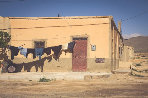 Pueblo en Ouarzazate, Marruecos, África —  Fotos de Stock