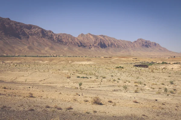 Marokko bergen in de woestijn — Stockfoto