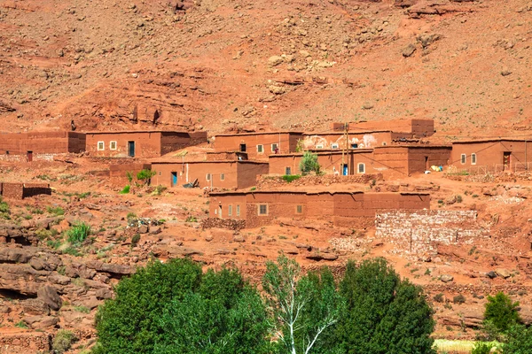 Village in the Ouarzazate, Morocco, Africa — Stock Photo, Image