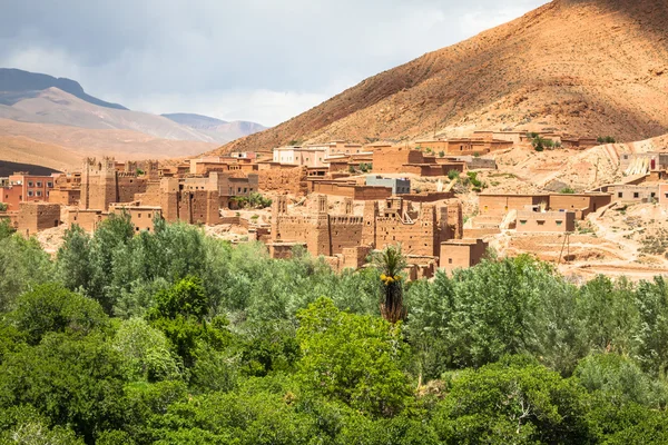 Cidade em Dades Valley, Marrocos — Fotografia de Stock