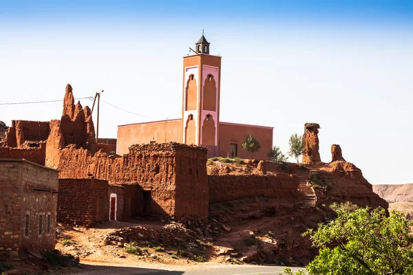 Aldeia no Ouarzazate, Marrocos, África — Fotografia de Stock